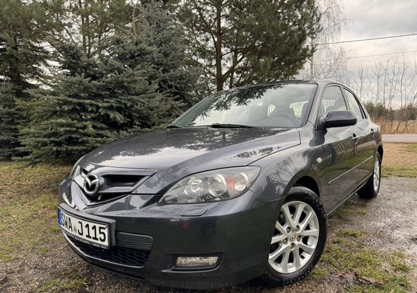 Mazda 3 cena 18900 przebieg: 192000, rok produkcji 2009 z Chojnice małe 232